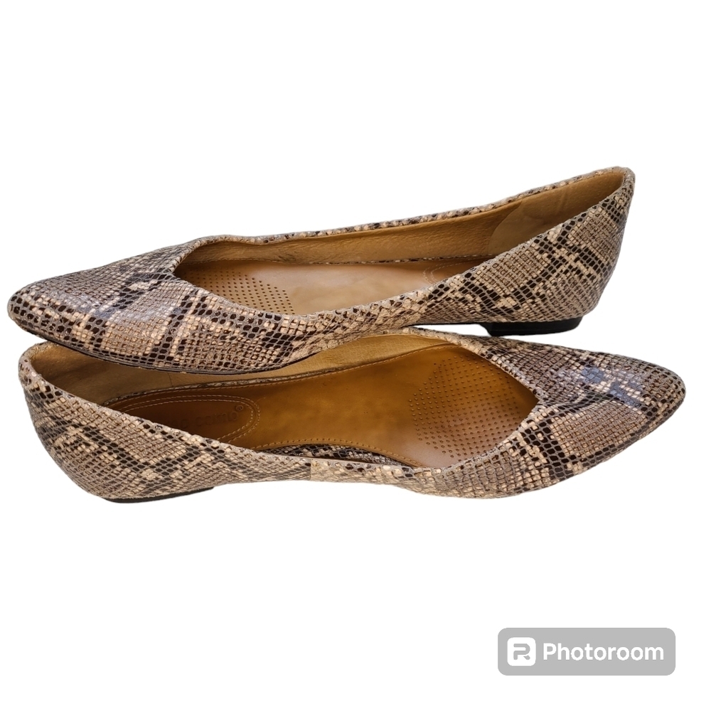 Corso Como Womens Gray Python Embossed Snake Prin… - image 10